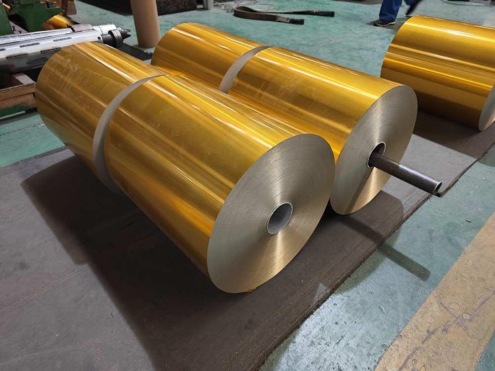 金色涂层标牌铝箔