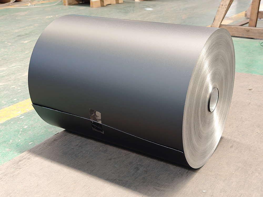 哑黑色涂层标牌铝箔