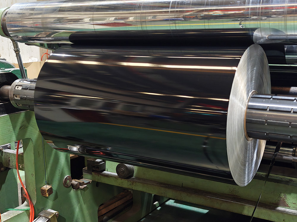 亮黑色涂层标牌铝箔